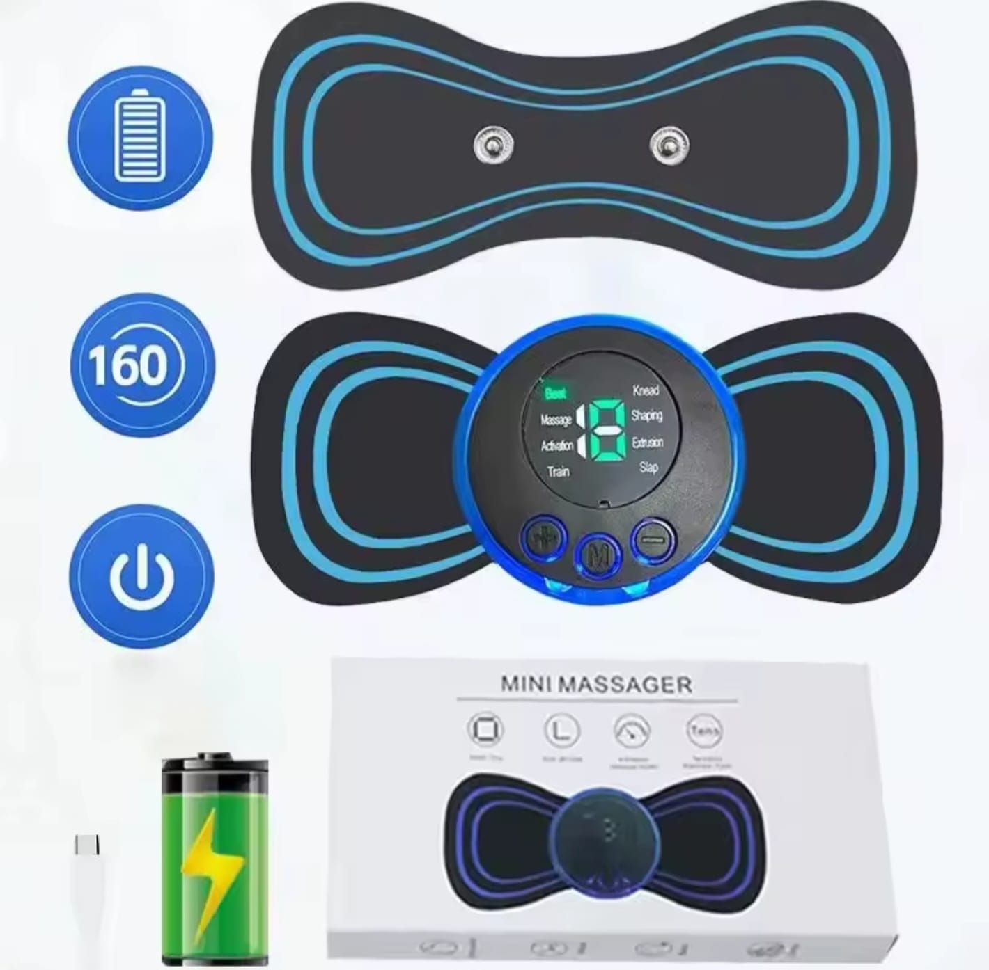 Plasture inteligent pentru masaj – relaxare instantă!