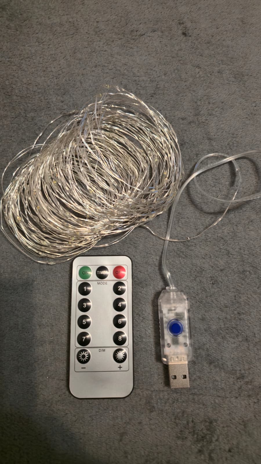 INSTALATIE DE CRACIUN 20M ALIMENTARE USB