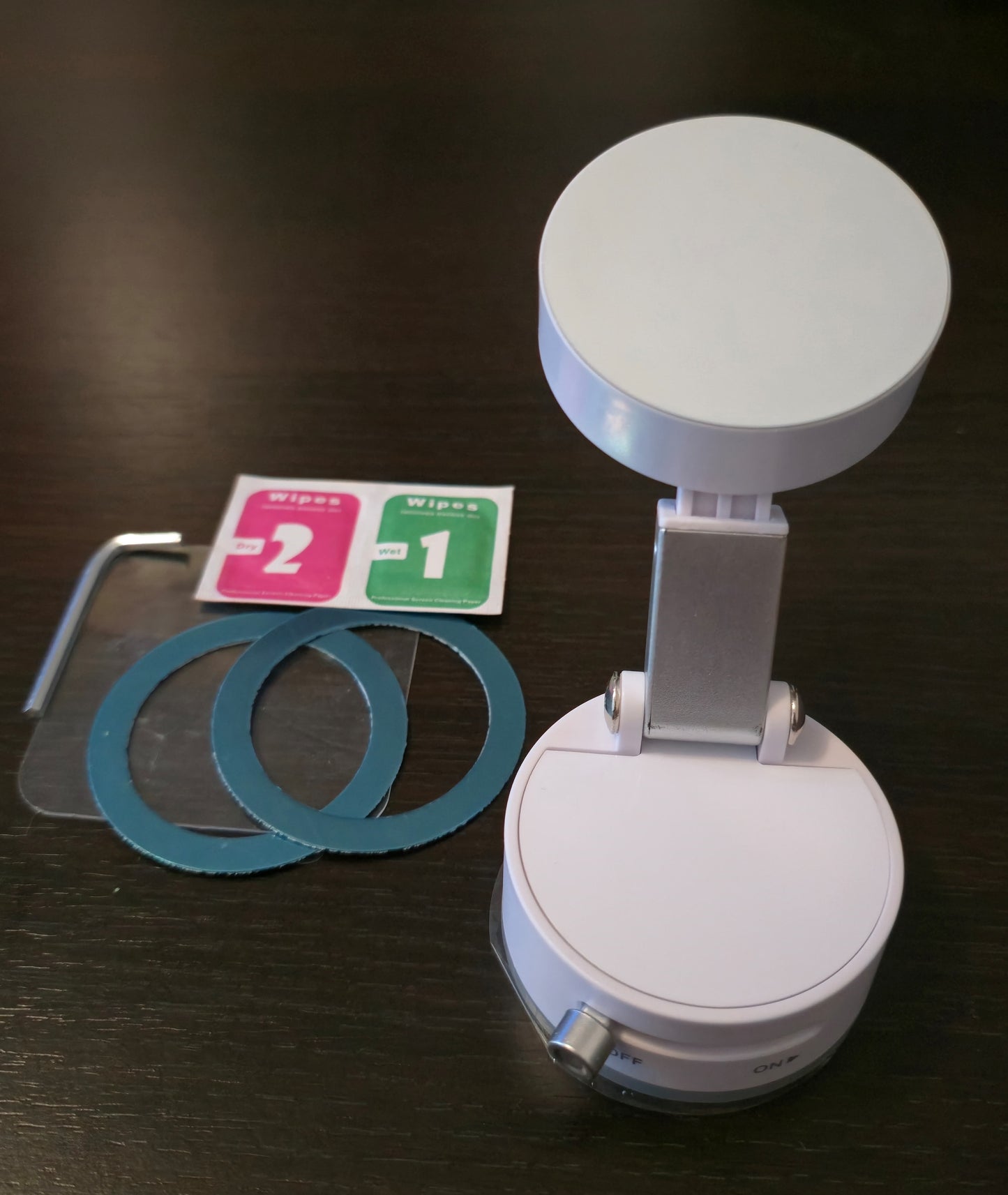 🚗Suport auto magnetic cu ventuză – Reglabil, Pliabil, Prindere Puternică pentru Telefon