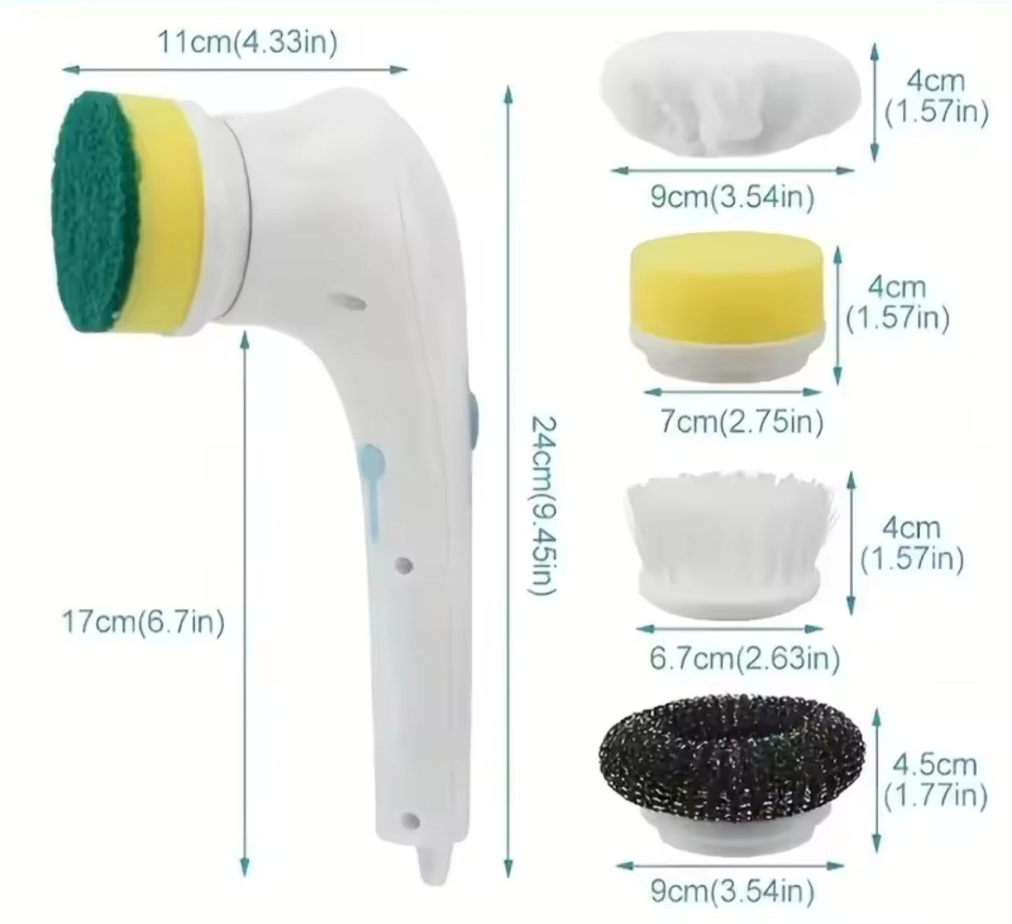 🧼Perie electrica pentru curatenie!!!